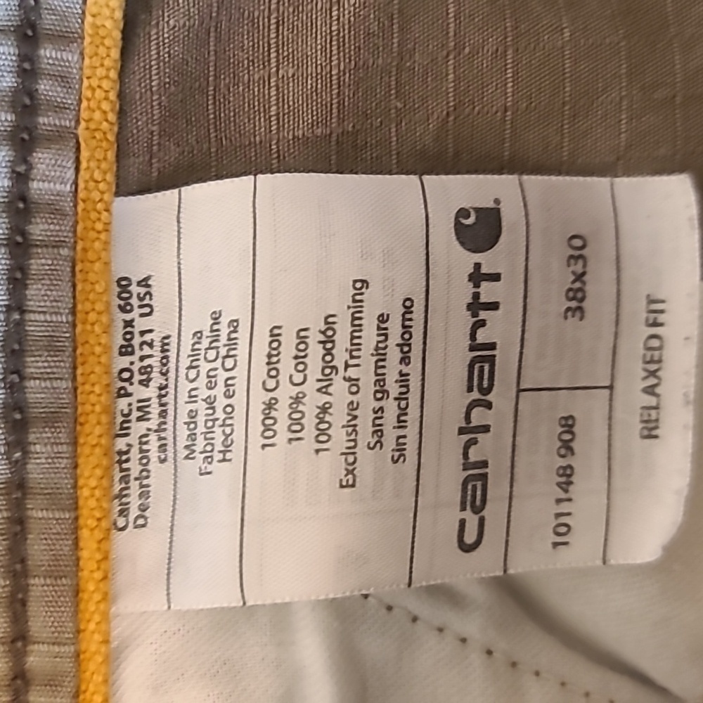 Mens Carhartt Cargo Pants 38x30 - Picture 5 of 8